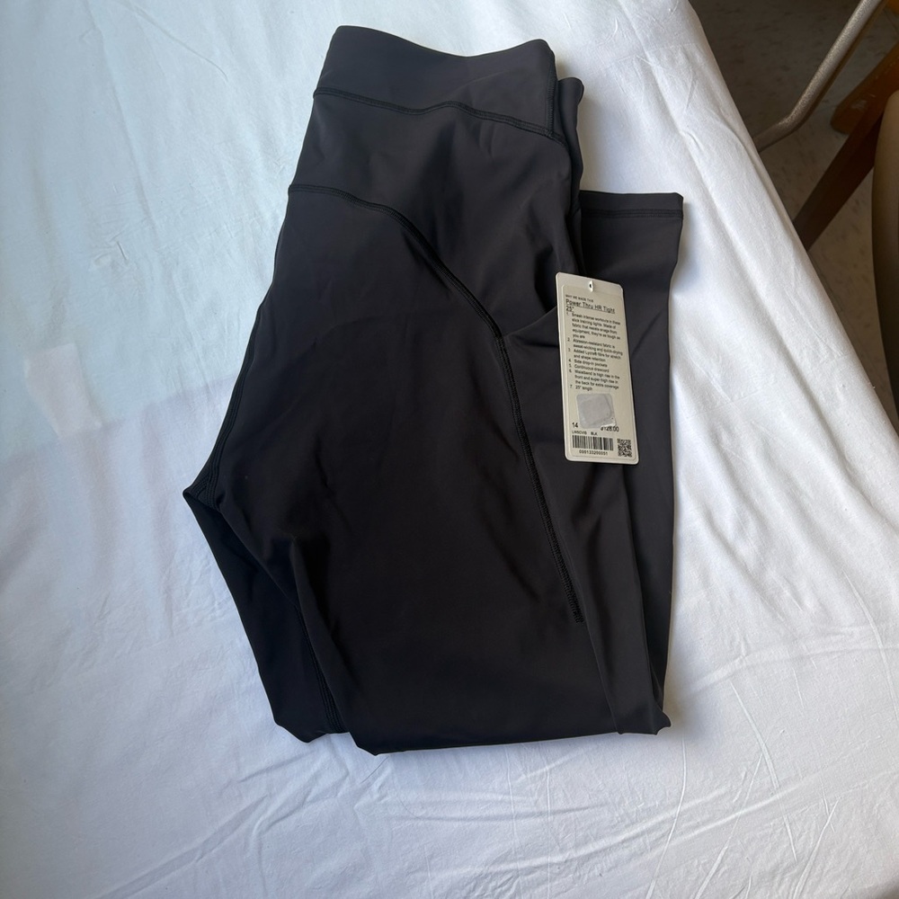 Black LuLulemon Athletic Leggings
